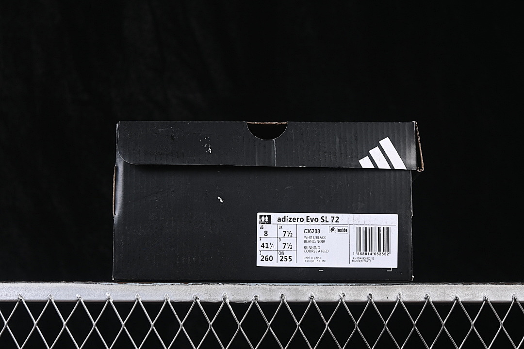 Adidas [CJ6208]-[ADIZERO EVO SL 72 LEISURE RUNNING SHOES GREY/WHITE/BLACK]-[WOMAN:36-39]-[MAN:40-45] - Image 12