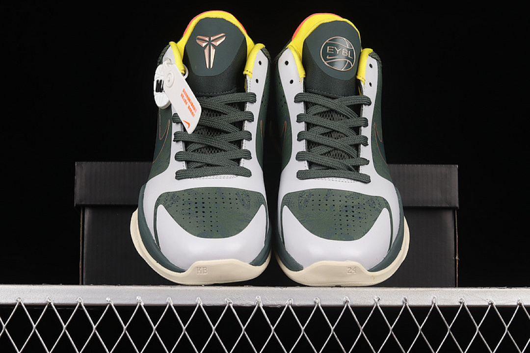 Nike [CD4991-300]-[ZOOM KOBE 5 PROTRO EYBL FOREST GREEN/METALLIC RED BRONZE/SPEED YELLOW]-[39-46] - Image 14