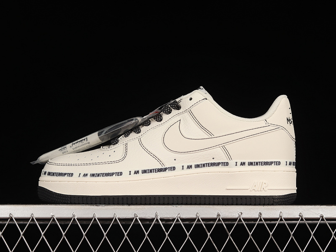 Nike [UY5696-332]-[UNINTERRUPTED X AIR FORECE 1 LOW 07 MORE THAN WHITE/WHITE/BLACK]-[UNISEX:36-45], photo 1