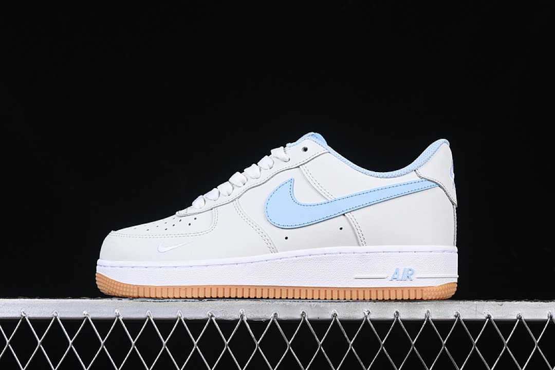Nike [315122-102]-[AIR FORCE 1 07 LOW WHITE/NEUTRAL GREY/BLUE]-[WOMAN:36-39]-[MAN:40-45], photo 1