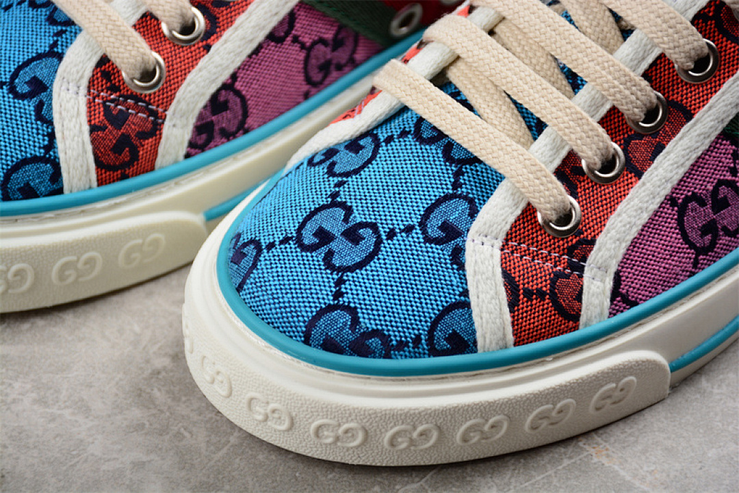 Gucci [GU*CCI TENNIS 1977 PRINT SNEAKER RED/PINK/GREEN/YELLOW]-[WOMAN:35-39]-[MAN:40-44] - Image 8