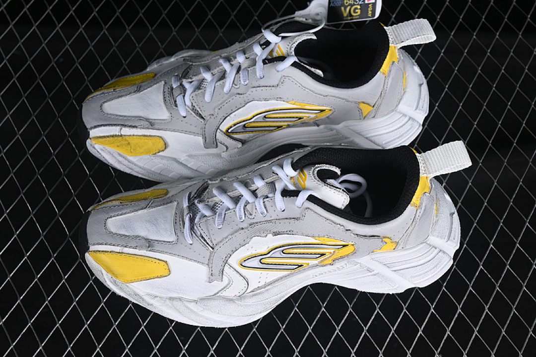 Balenciaga [WDWTS1971]-[BALENCIAGA MONDAY WHITE/GREY/YELLOW]-[WOMAN:35-39]-[MAN:40-46] - Image 12