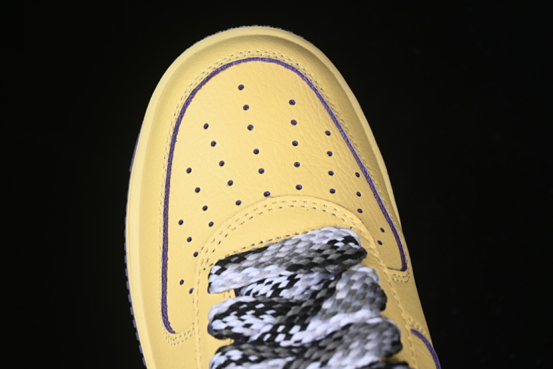 Nike [HV9408-700]-[AIR FORCE 1 07 LOW YELLOW/PURPLE]-[WOMAN:36-39]-[MAN:40-45] - Image 10