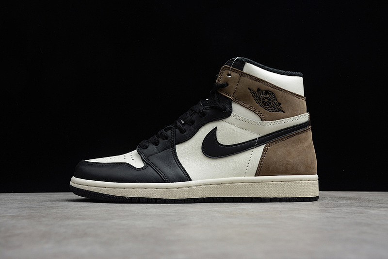 Jordan AIR Jordan 1 RETRO HIGH OG DARK MOCHA SAIL/DARK MOCHA/BLACK/BLACK · 555088-105, photo 1