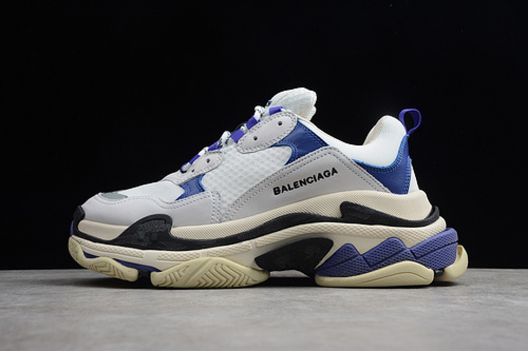 Unbranded [ECBA7006B]-[TRIPLE S SNEAKER DADSHOE BLANC/BLUE]-[WOMAN:35-39]-[MAN:40-45]-[1.8-200], photo 1