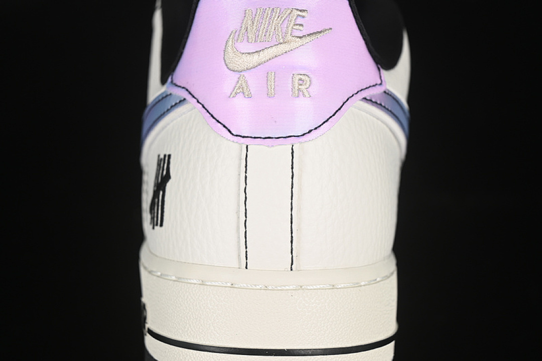 Nike [SC9207-528]-[AIR FORCE 1 07 LOW UN WHITE/BLACK/PURPLE]-[WOMAN:36-39]-[MAN:40-45] - Image 7