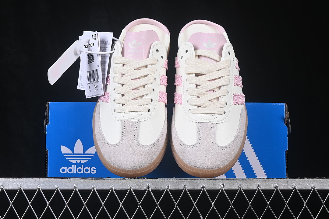 Adidas [HP5052]-[SAMBA JANE MARY LAZY LIFE SHOES LIGHT PINK/PINK]-[WOMAN:36-39]-[MAN:40-42] - Image 12