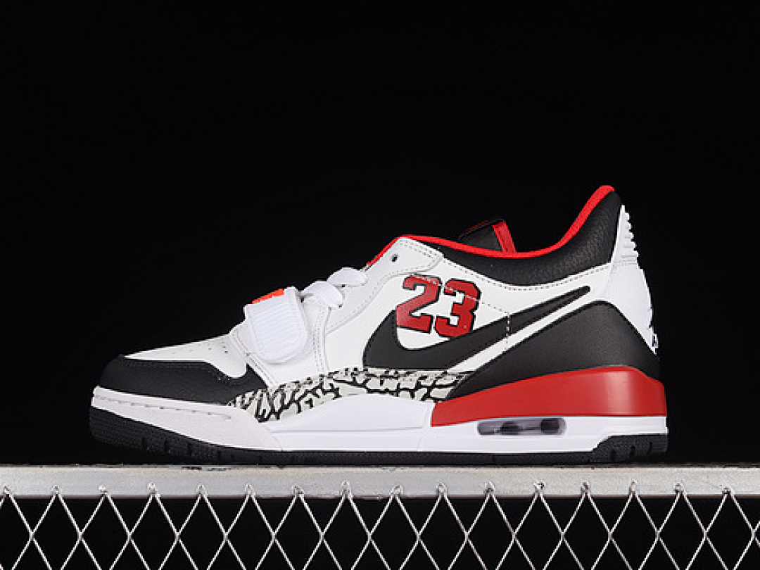 Jordan AIR Jordan LEGACY 312 LOW 23 WHITE/BLACK/RED · FJ7221-101, photo 1
