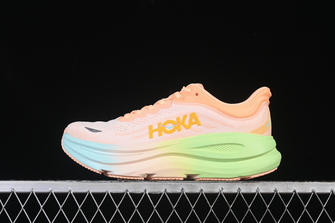 On Running [1162012 FSTP]-[HOKA ONE BONDI 9 GREEN/BLUE/ORANGE]-[WOMAN:36-41] - Image 2