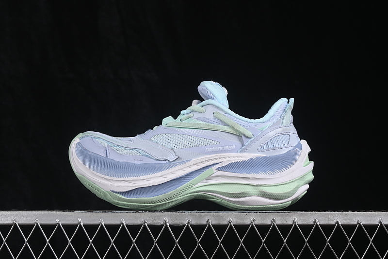 Balenciaga Balenciaga THICK SOLED DAD SHOES LIGHT BLUE/WHITE/LIGHT GREEN · WMRTN4957, photo 1