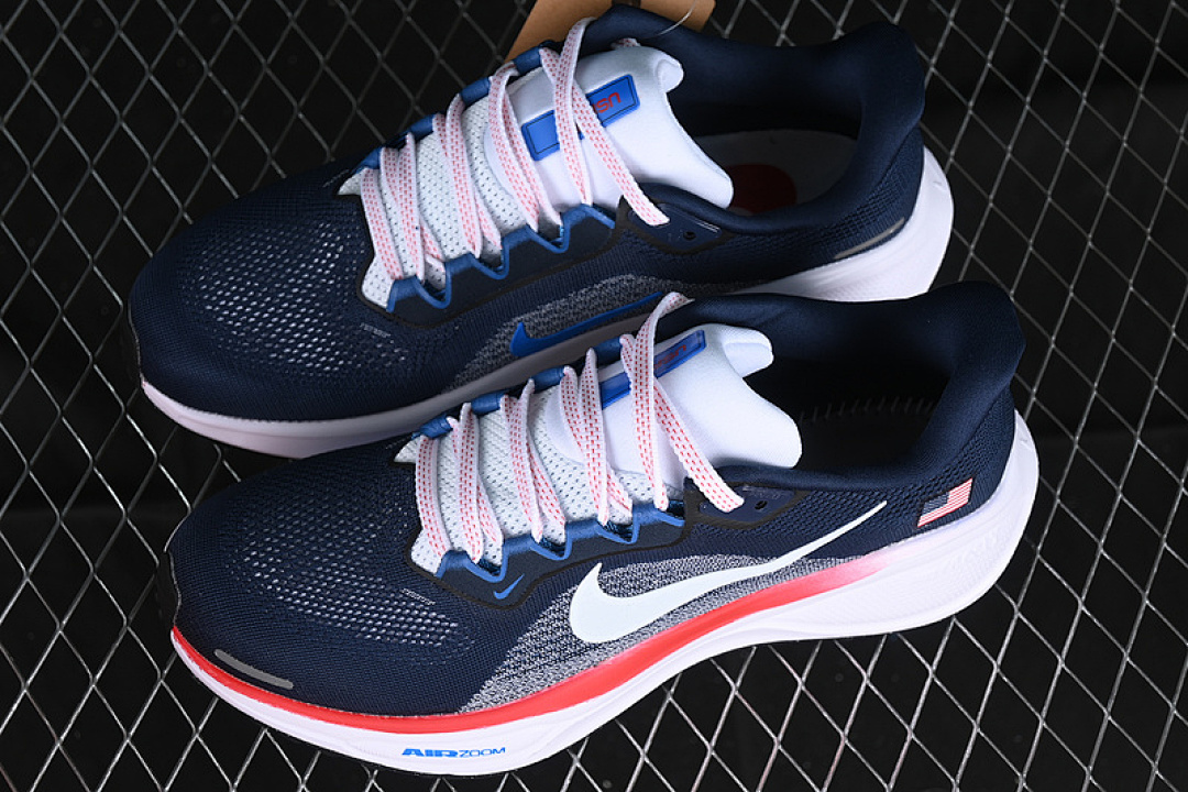 Nike [HF0402-400]-[AIR ZOOM PEGASUS 41 WHITE/BLUE/RED]-[WOMAN:36-39]-[MAN:40-46] - Image 10