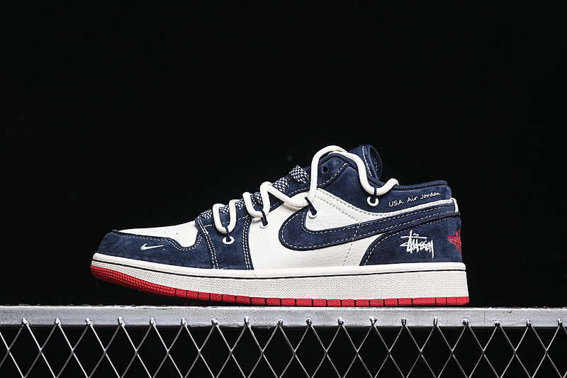 Jordan AIR Jordan 1 LOW WHITE/RED/BLUE · SJ9950-049, photo 1