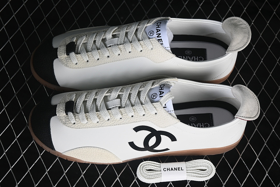 Chanel [G47125]-[RETRO CASUAL SHOES WHITE/BLACK/WHITE]-[WOMAN:35-39]-[MAN:40] - Image 2