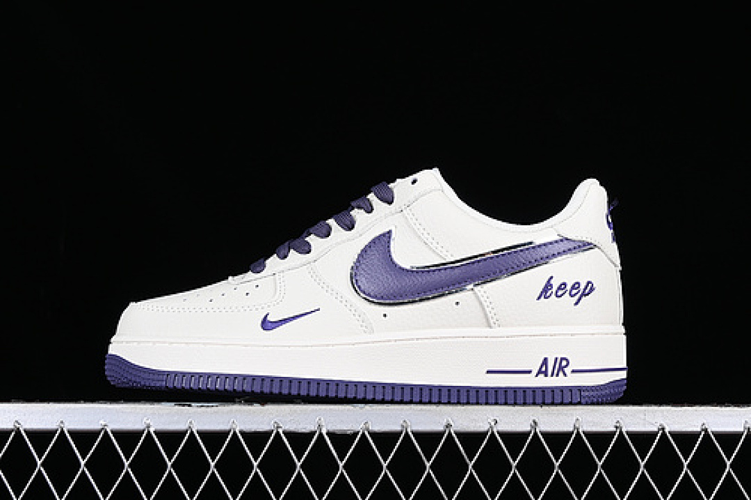 Nike [BM2023-103]-[AIR FORCE 1 07 LOW KEEP FRESH WHITE/PURPLE]-[WOMAN:36-39]-[MAN:40-45], photo 1