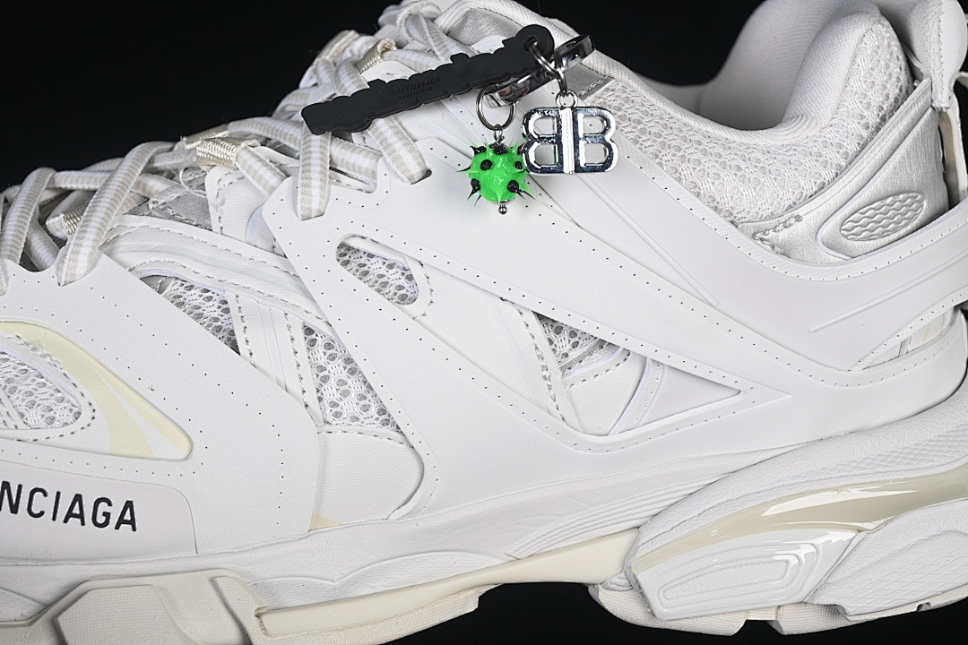 Balenciaga [WTRHM9000]-[CHARMS MAN TRENDY RUNNING SHOES WHITE/BEIGE]-[WOMAN:35-39]-[MAN:40-46] - Image 8