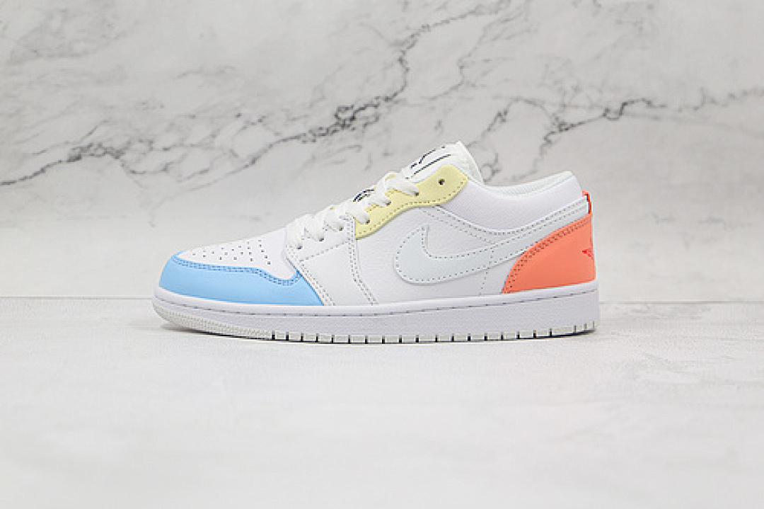 Jordan Jordan [DJ6909-100]-[AIR 1 LOW TO MY FIRST COACH SAIL/WHITE-ZITRON-SUMMIT WHITE]-[UNISEX:36-46], photo 1