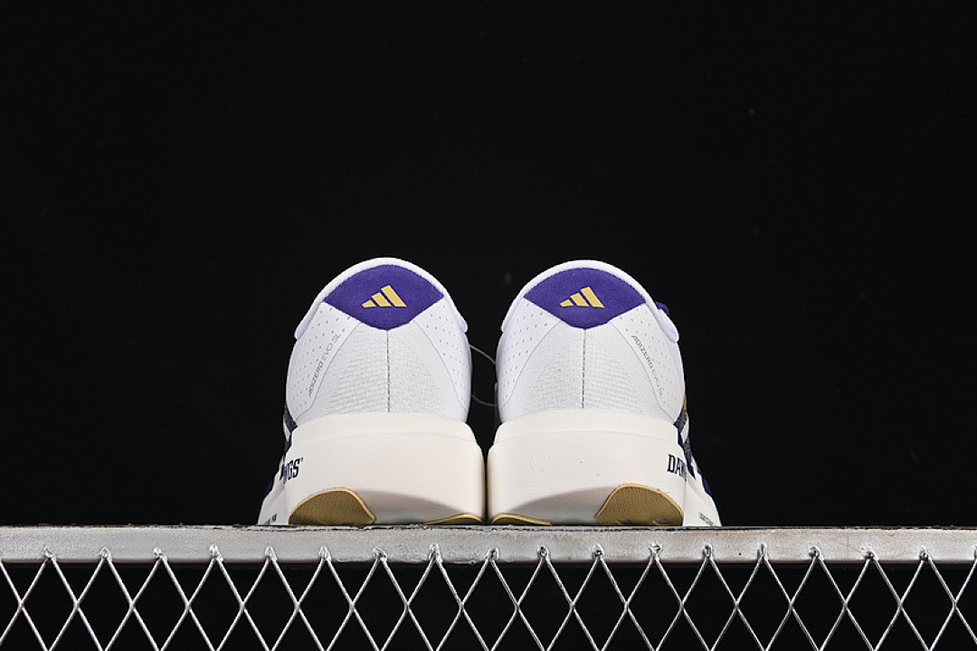 Adidas [JQ4578]-[ADIZERO EVO SL WHITE/PURPLE/YELLOW]-[MAN:39-45] - Image 14