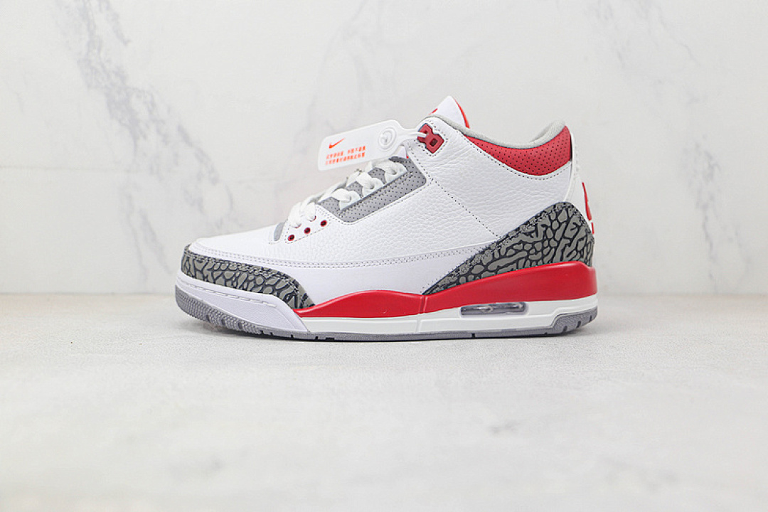 Jordan AIR Jordan 3 RETRO 2022 WHITE/FIRE RED/CEMENT GREY/BLACK · DN3707-160, photo 1