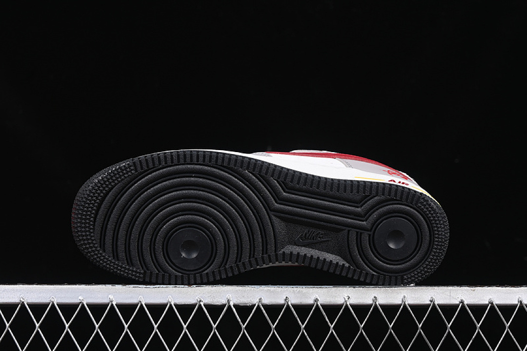 Nike [DM6688-029]-[AIR FORCE 1 07 LOW WHITE/GREY/RED/BROWN]-[WOMAN:36-39]-[MAN:40-45] - Image 15