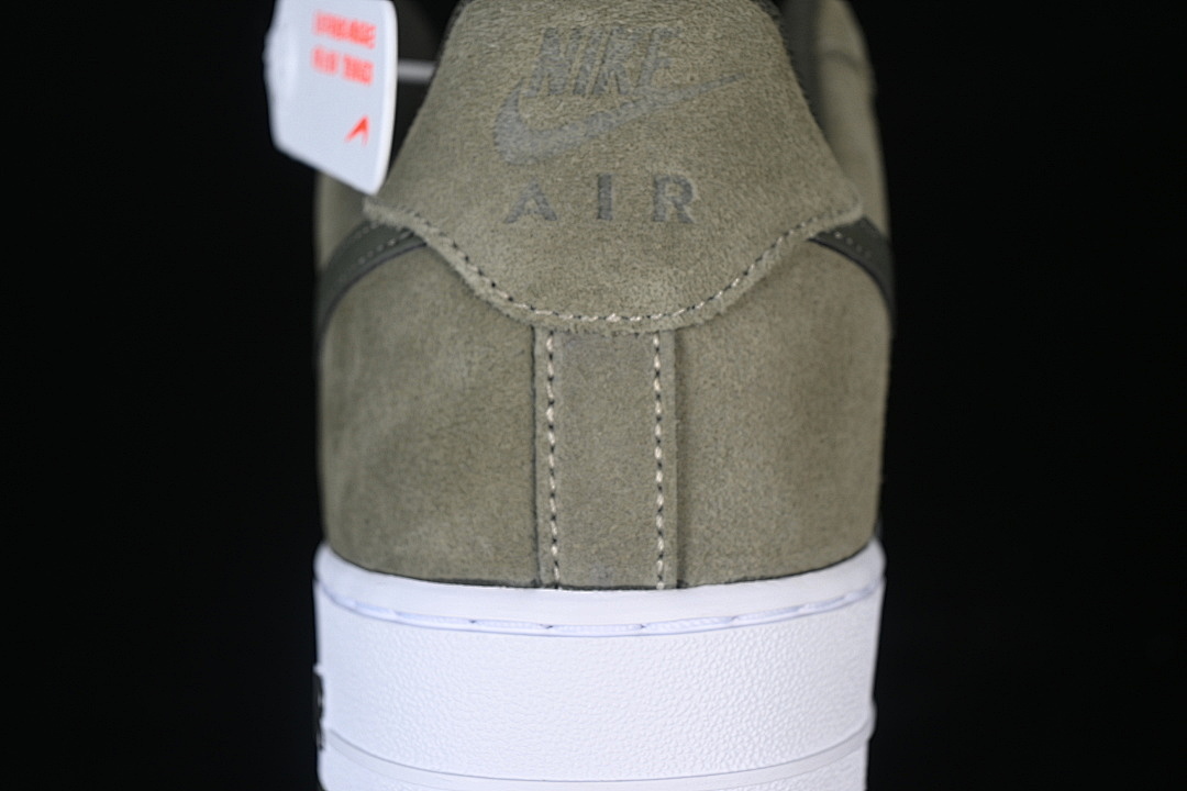Nike [IB6388-200]-[AIR FORCE 1 07 LOW CASUAL SNEAKERS ARMY GREEN/WHITE]-[WOMAN:36-39]-[MAN:40-45] - Image 6