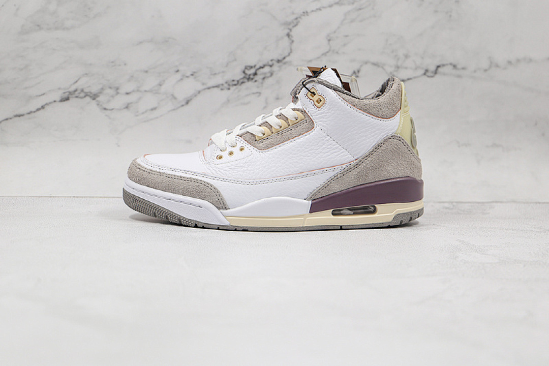 Jordan [DH3434-110]-[A MA MANIÉRE X AIR JORDAN 3 RETRO SP RAISED BY WOMEN WHITE/MEDIUM (GREY]), photo 1