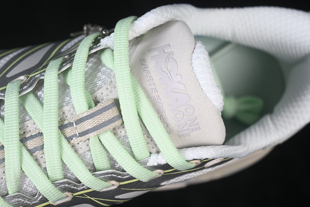 Hoka [1126851-SVRG]-[LIGHTWEIGHT MOUNTAIN RUNNING SHOES WHITE/SILVER]-[WOMAN:36-39]-[MAN:40-45] - Image 9