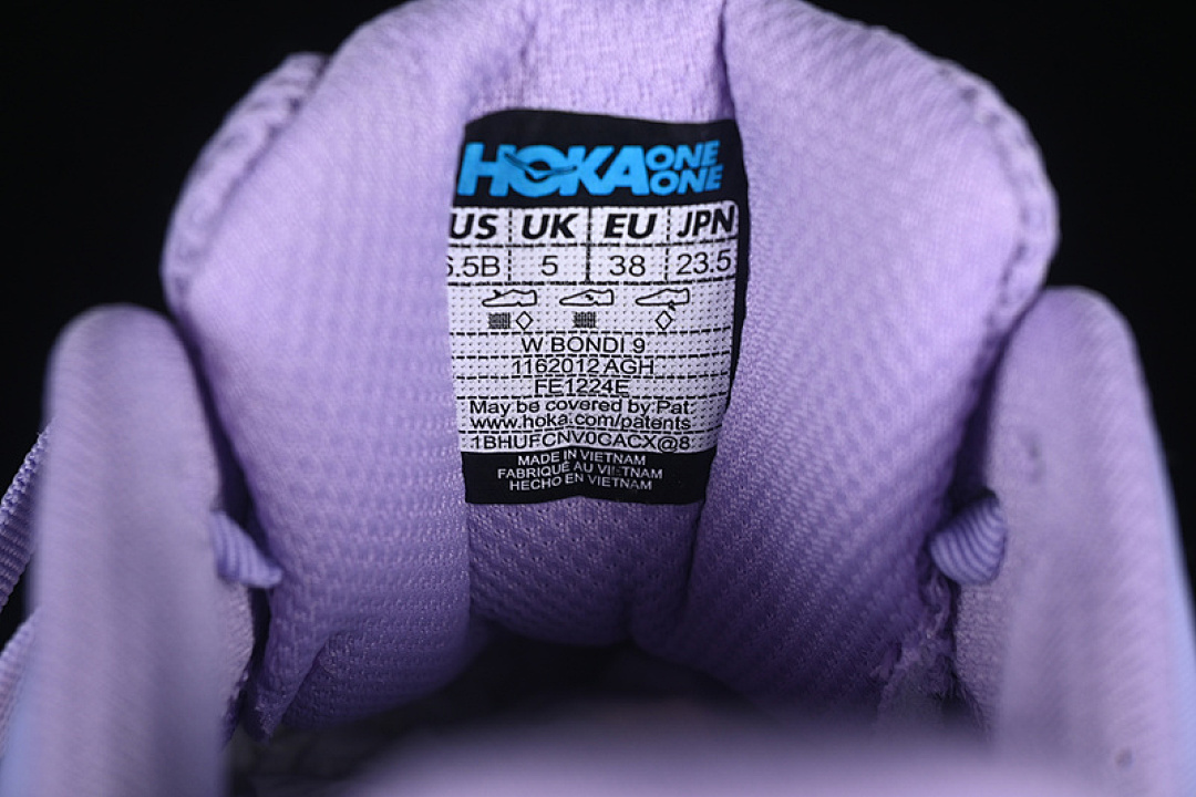 On Running [1162012 AGH]-[HOKA ONE BONDI 9 PURPLE/YELLOW]-[WOMAN:36-41] - Image 5