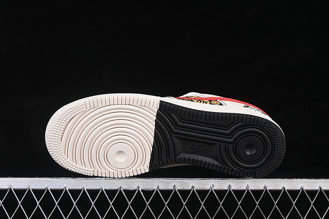 Nike [QW5288-122]-[AIR FORCE 1 07 LOW WHITE/BLACK/RED/GOLD]-[WOMAN:36-39]-[MAN:40-45] - Image 15