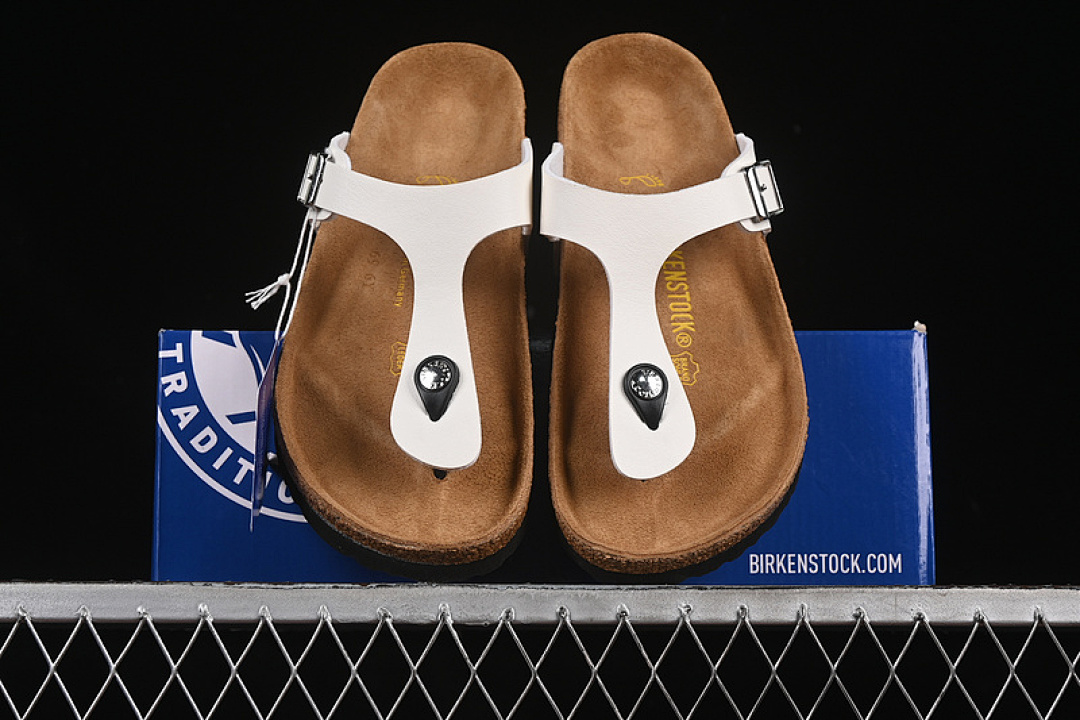 Birkenstock Birkenstock WHITE/BROWN · 652801, photo 1