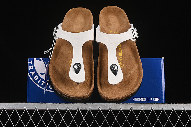 Birkenstock Birkenstock WHITE/BROWN · 652801, photo 1