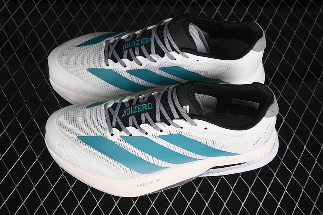On Running [JR4791]-[ADIZERO BOSTON 13 CLOUD WHITE/PURE TEAL/GREY]-[WOMAN:36-39]-[MAN:40-46] - Image 11