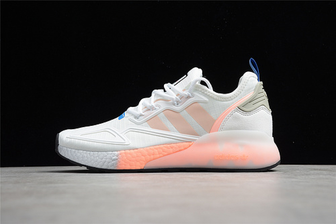Unbranded [FZ3900]-[ZX 2K BOOST SHOES CRYSTAL WHITE/TRUE PINK/MATTE SILVER]-[WOMAN:36-39]-[MAN:40-45], photo 1