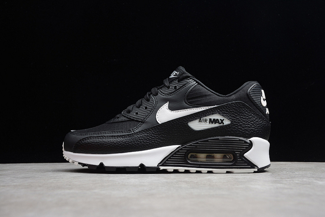 Nike AIR MAX 90 BLACK/SUMMIT WHITE-BLACK-BLACK · 325213-060, photo 1