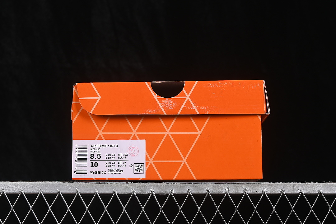 Nike [WY0655-112]-[AIR FORCE 1 07 LOW CASUAL SNEAKERS NAVY BLUE/WHITE]-[WOMAN:36-39]-[MAN:40-45] - Image 11