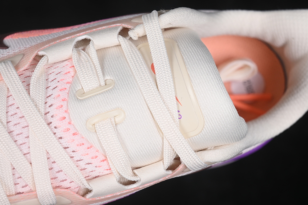 Nike [IB1881-113]-[AIR ZOOM PEGASUS 42 CHALK/ORANGE PULSE/VIOLET/TATTOO]-[WOMAN:36-39]-[MAN:40-42] - Image 9