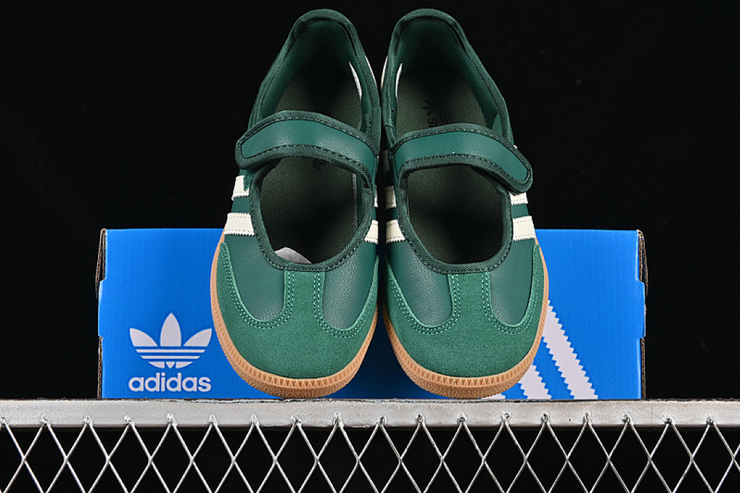 Adidas [JR7340]-[SAMBA JANE WHITE/GREEN]-[WOMAN:36-41] - Image 13