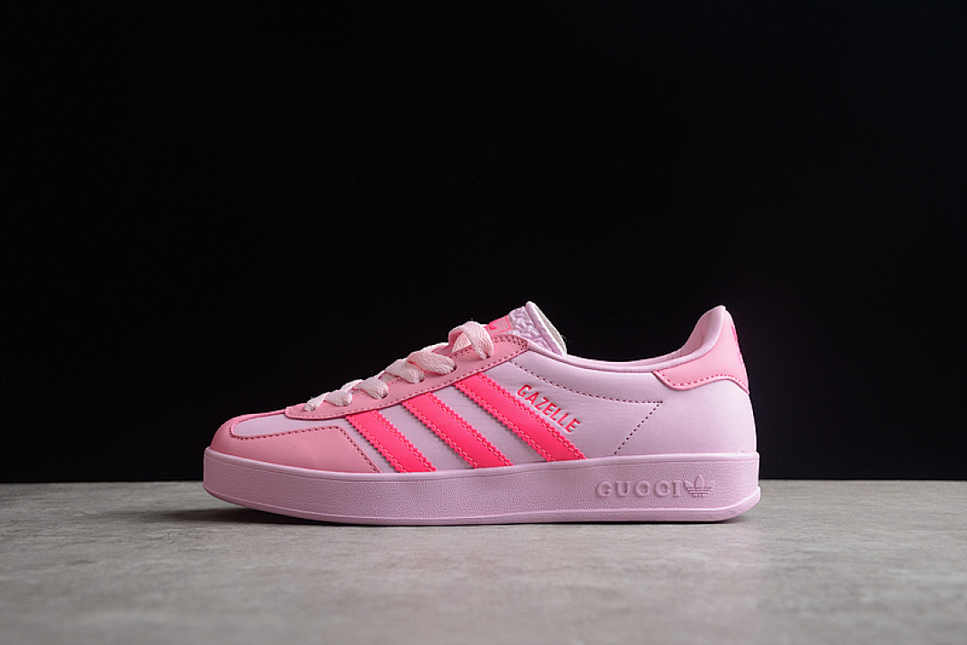 Adidas Adidas [GU*CCI＆GAZELLE SHOES PINK/PINK/LIGHT PINK]-[WOMAN:36-39]-[MAN:40-45], photo 1
