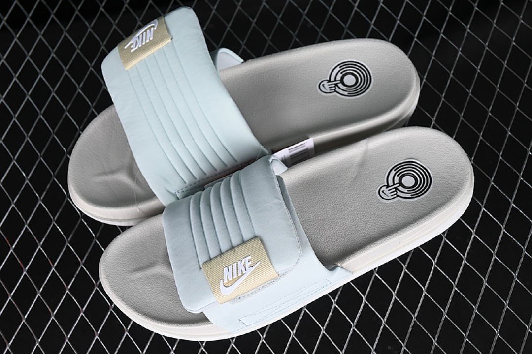 Nike [DQ9624-003]-[OFFCOURT ADJUST SLIDE LIGHT SILVER/TEAM GOLD/LIGHT BONE/SAIL]-[UNSIEX:36-44] - Image 11