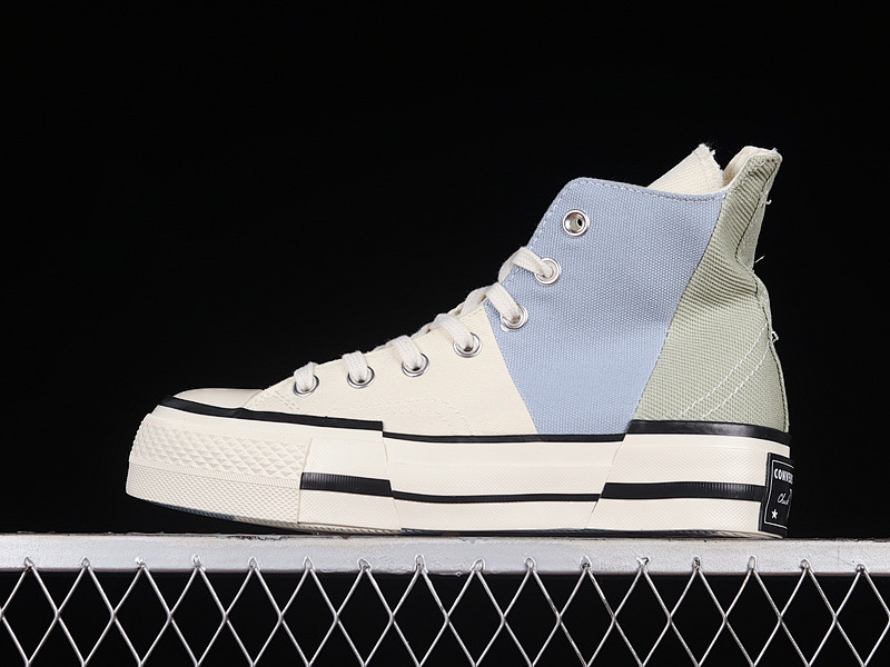 Converse Converse CHUCK TAYLOR ALL-STAR 70S HIGH PLUS HAZE BLUE/LIGHT GREEN/EGRET · A04370C, photo 1