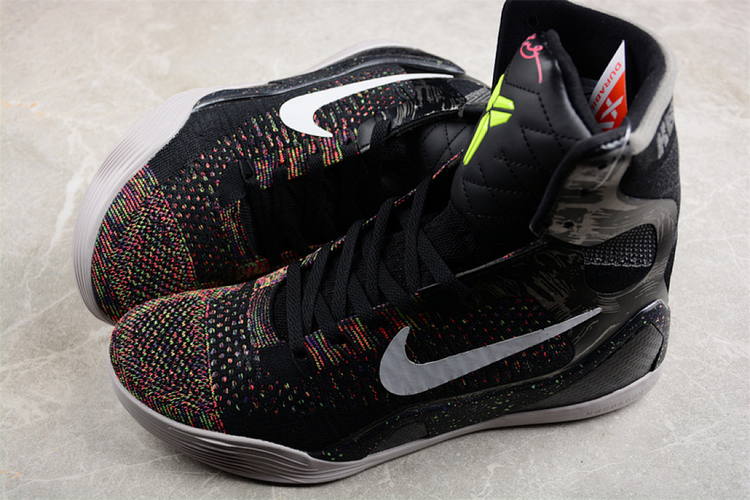 Nike [641714-001]-[KOBE 9 ELITE XDR MASTERPIECE BLACK/METALLIC SILVER/VOLT/BRIGHT CRIMSON]-[40-46] - Image 10
