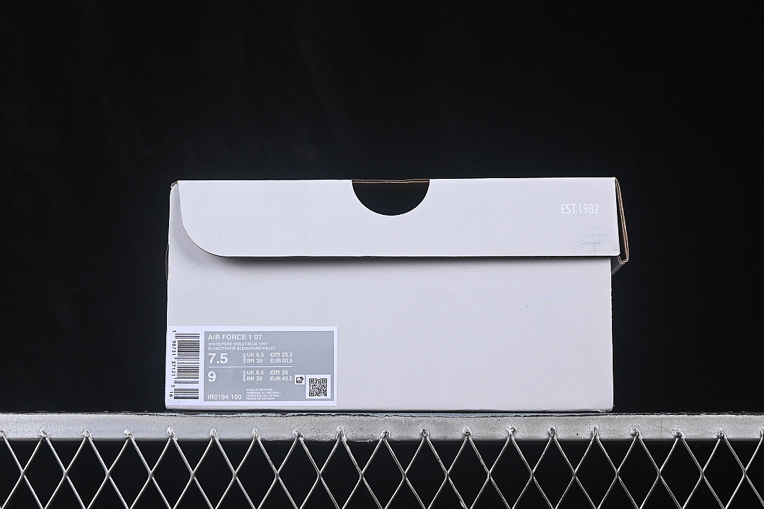 Unbranded [IR0194-100]-[AIR FORCE 1 LOW 07 WHITE/PURE VIOLET/BLUE TINT]-[WOMAN:36-39]-[MAN:40-45] - Image 12