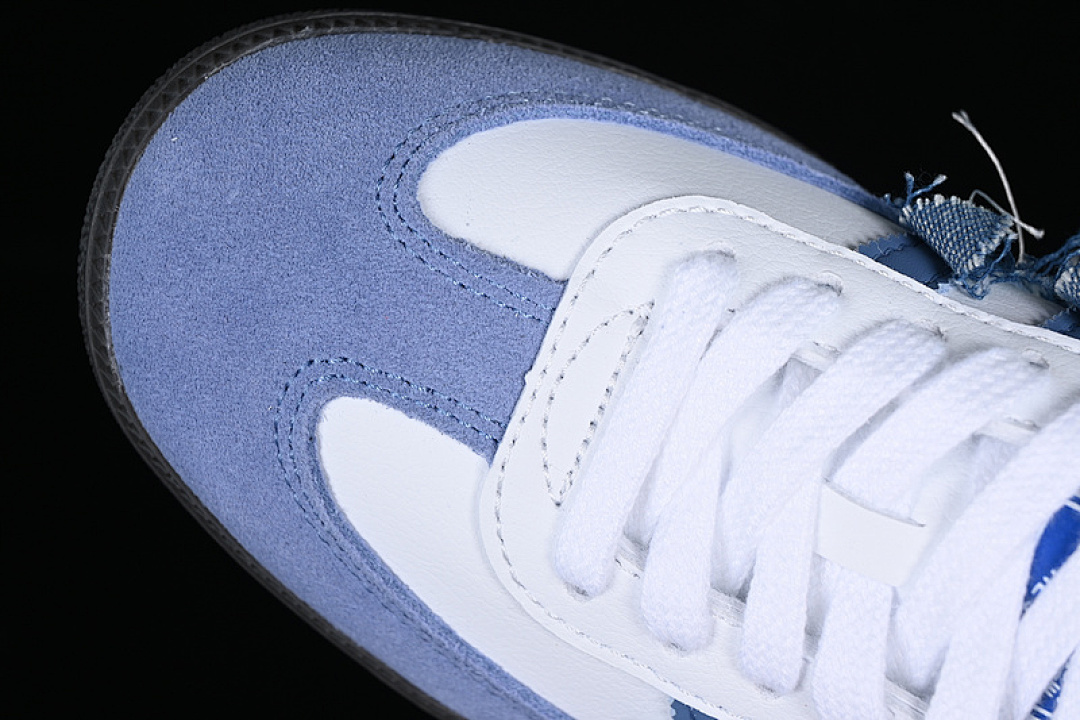 Adidas [IG1024]-[SAMBA VEGAN OG WHITE/BLACK/BLUE]-[WOMAN:36-40] - Image 10