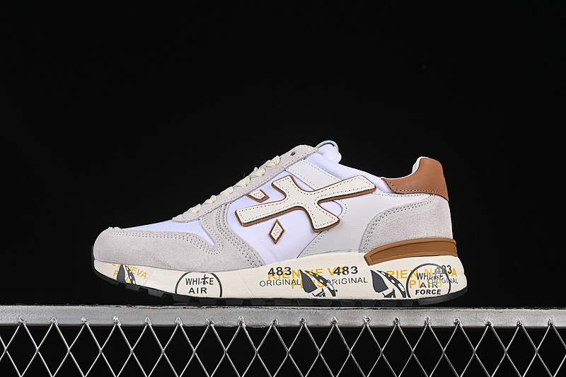 PREMIATA MICK WHITE/GREY/BROWN · 2504030, photo 1