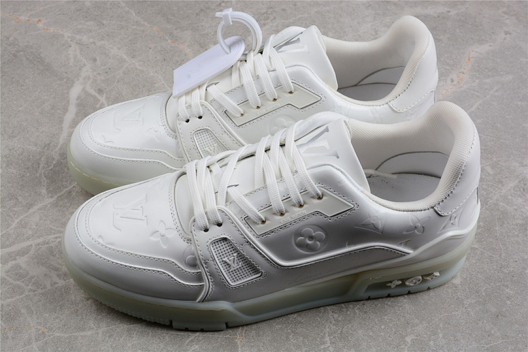 Louis Vuitton [L*V LOW TRAINER SNEAKER WHITE/WHITE/WHITE]-[MAN:39-45] - Image 13