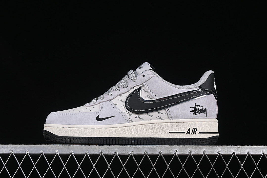 Nike Nike AIR FORCE 1 07 LOW WHITE/GREY/BLACK · XZ6188-912, photo 1
