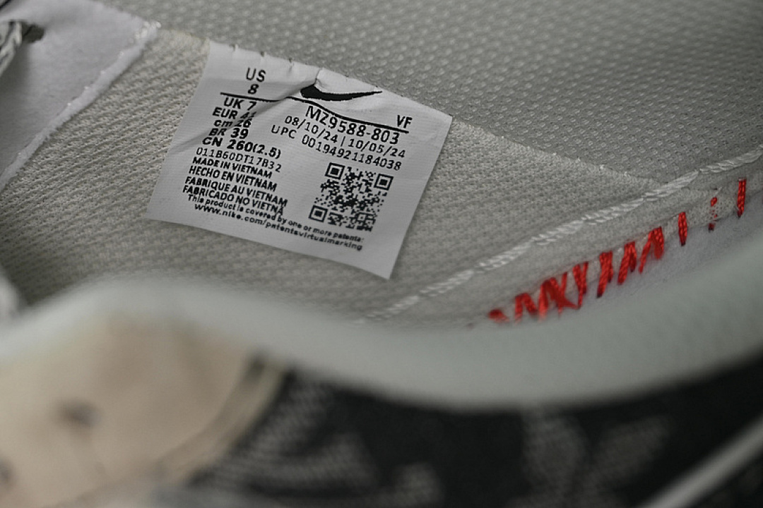 Nike [MZ9588-803]-[AIR FORCE 1 07 LOW LV WHITE/GREY/BLACK]-[WOMAN:36-39]-[MAN:40-45] - Image 6
