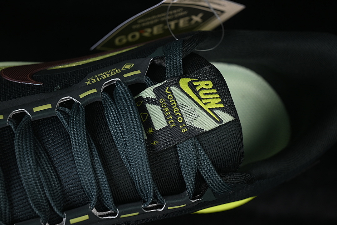 Nike [HQ7002-300]-[ VOMERO 18 GORE-TEX SEAWEED/LIGHT LIQUID LIME/CYBER]-[WOMAN:36-39]-[MAN:40-45] - Image 9