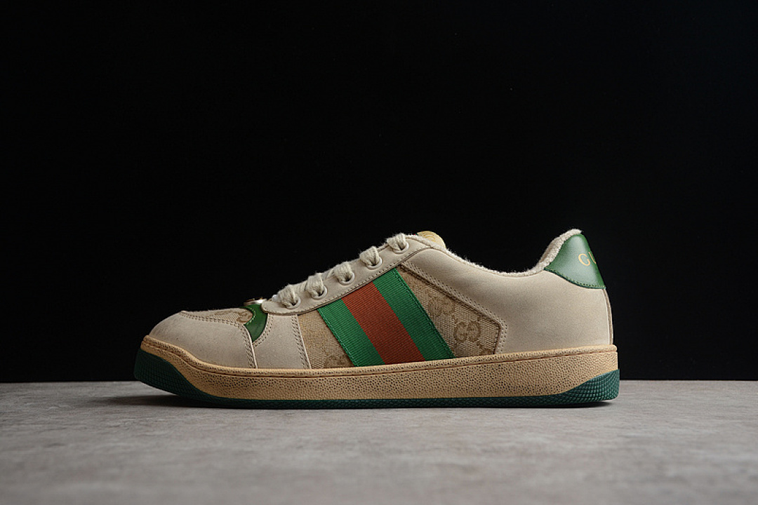Gucci Gucci [ SCREENER GG HIGH-TOP SNEAKER LIGHT BROWN/GREEN/RED]-[WOMAN:35-39]-[MAN:40-45], photo 1