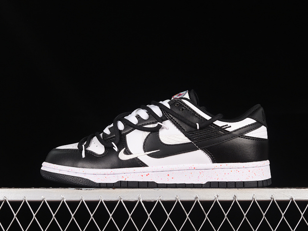Nike DUNK LOW MULTI COLOR WHITE/BLACK · FD4623-131, photo 1