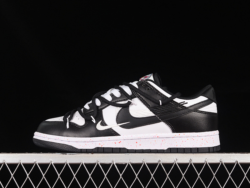 Nike DUNK LOW MULTI COLOR WHITE/BLACK · FD4623-131, photo 1